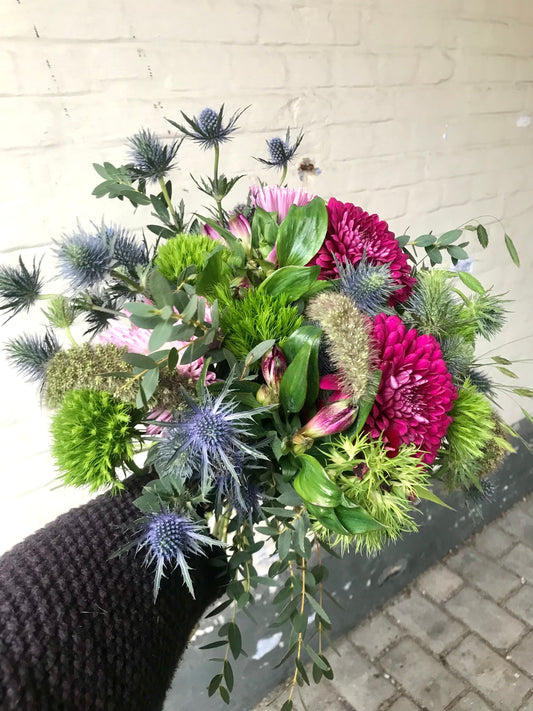 Rokokobuket, Glade Farver, Ekstravagant