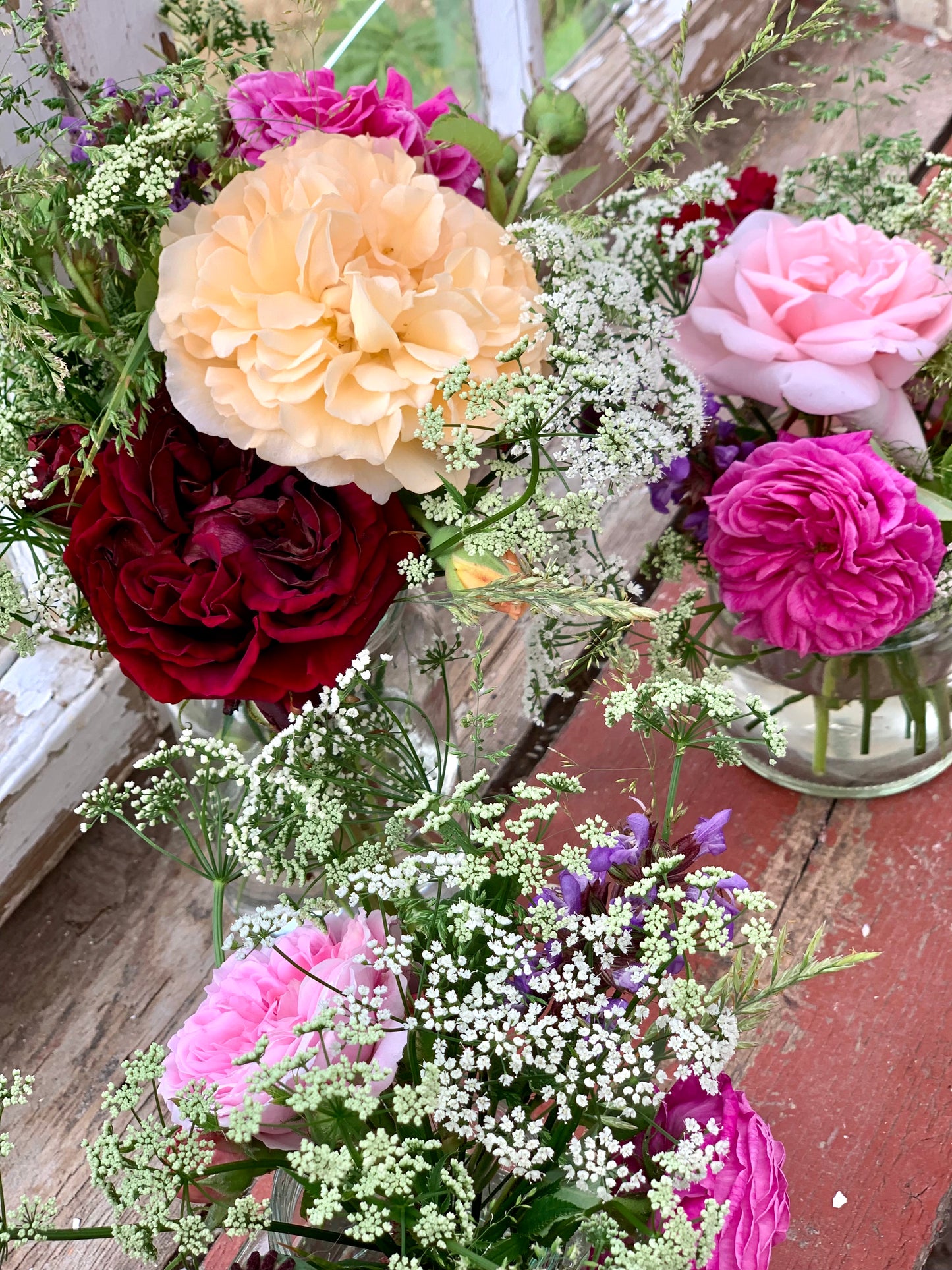 Blomster i Konservesglas, Boheme, Stor